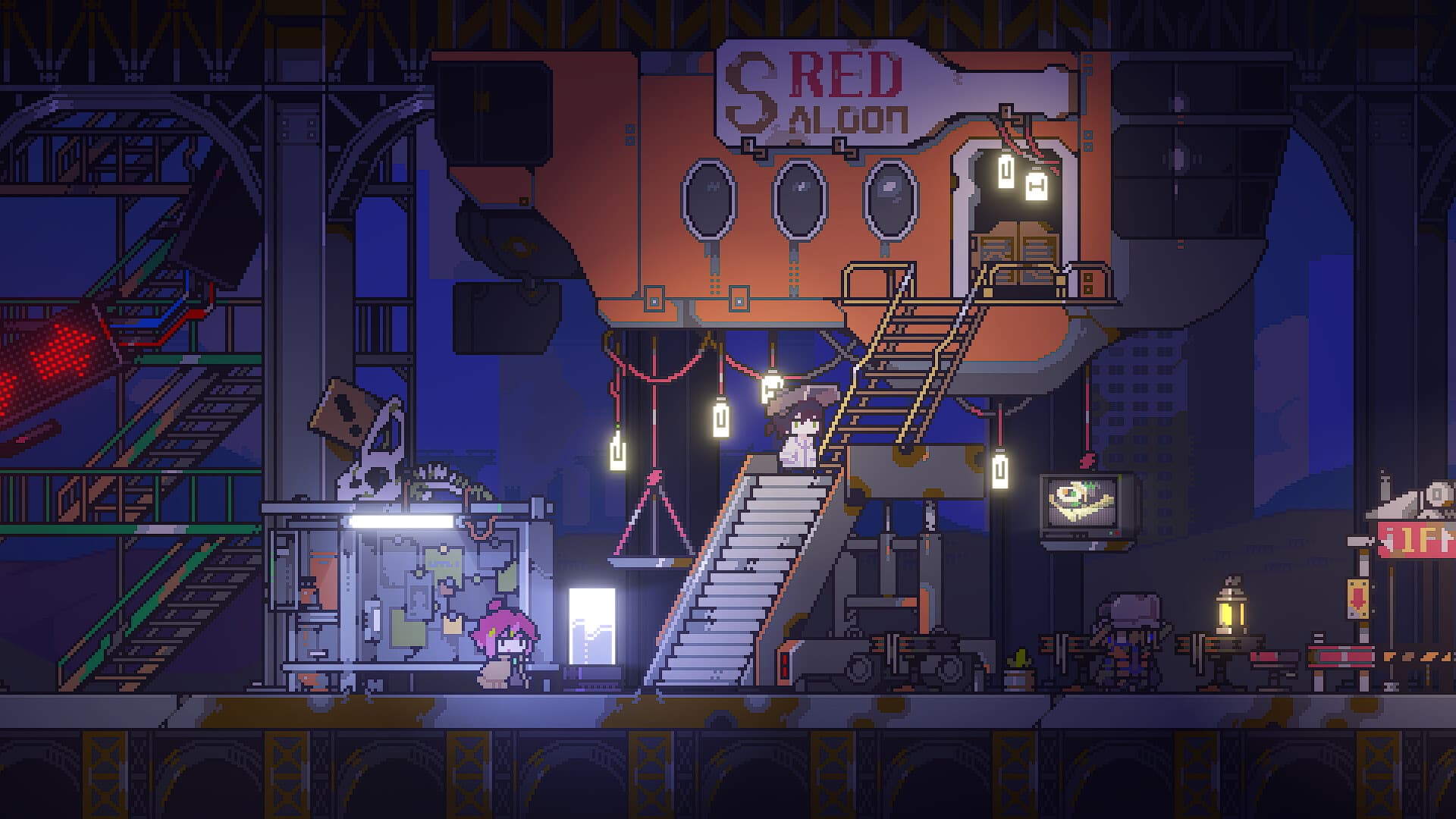 Doloc Town gift and friendship scene
