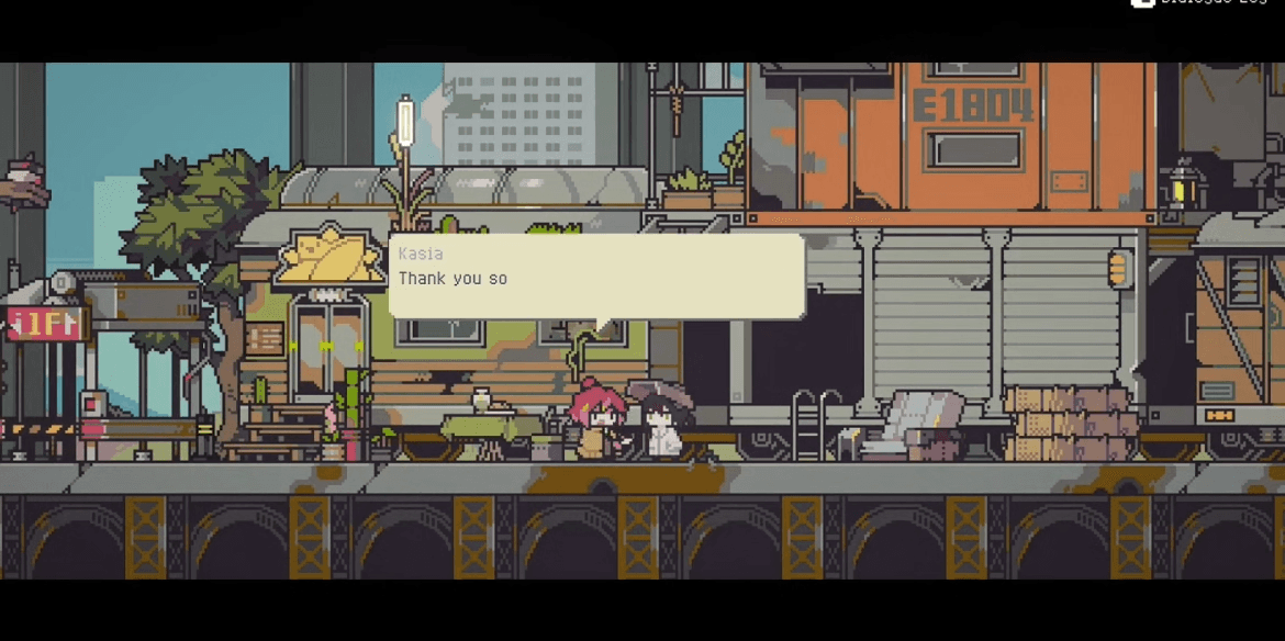 Doloc Town character conversation scene